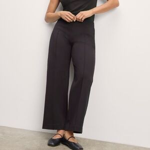 Everlane Black Wide-Leg Trousers